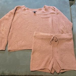 Victorias Secret Fuzzy Lounge Set